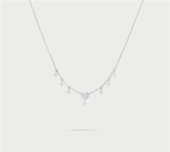 Halskette Rue des Mille Dame in Silber GRZ-024 M2 CUO RH - GRZ-024 M2 CUO RH